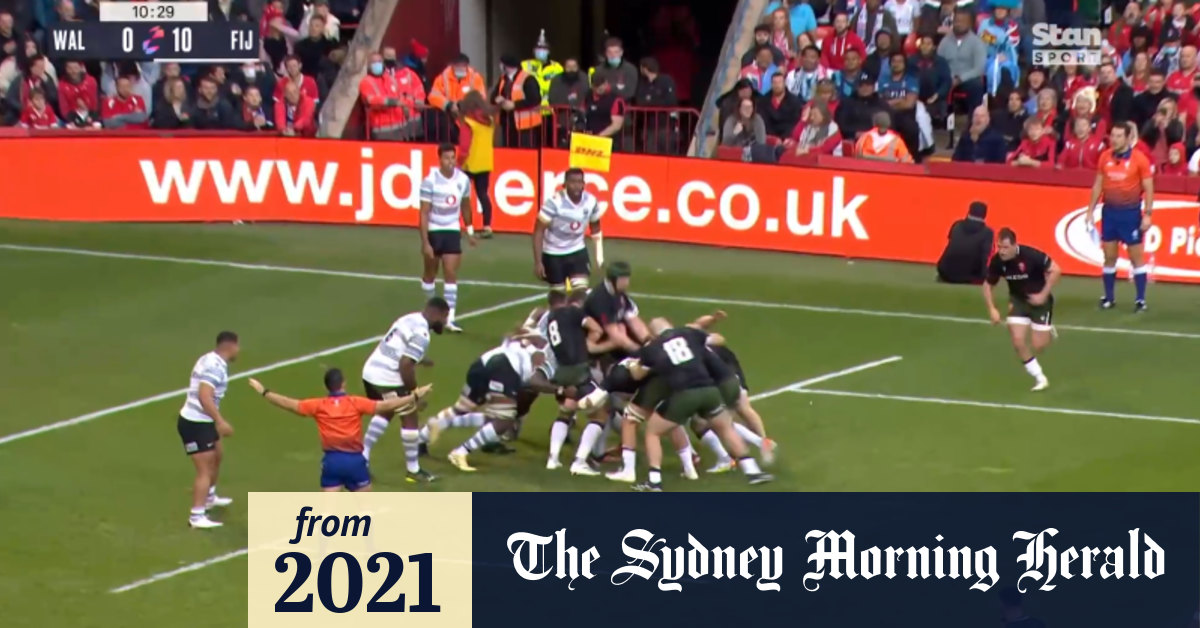 Video Autumn Nations Series highlights Wales vs Fiji